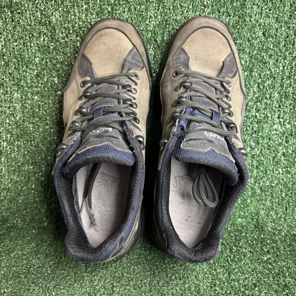 LOWA Renegade II GTX Lo Gore-Tex‎ Hiking Gorpcore Shoes Grey Mens Size 8.5 Wide
